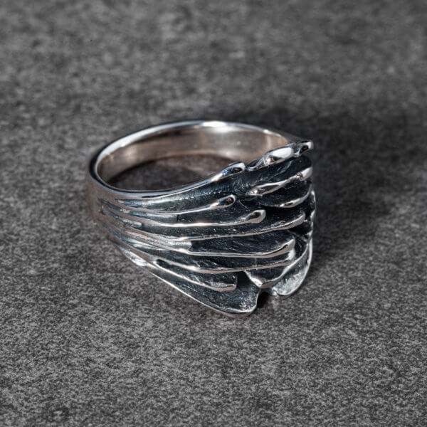 Ring 'Reine Freude' 'Zarte Pfade' frontal